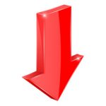 red-arrow-down-web-3d-icon-vector-14267498